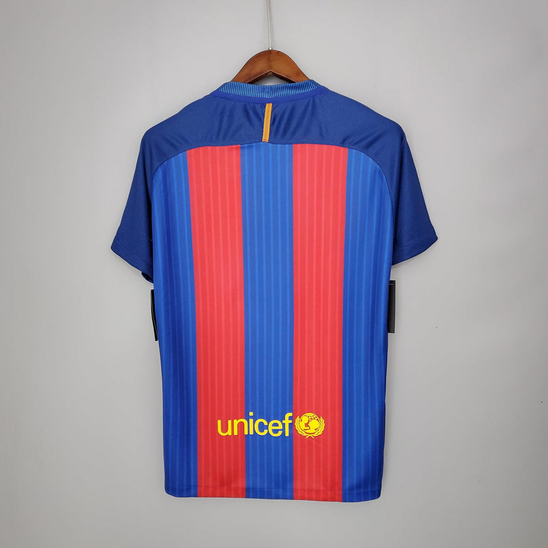 Camisa Retrô FC Barcelona 2016/17 Home