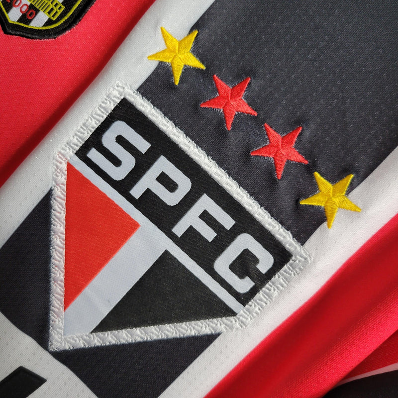 Camisa Oficial do São Paulo F.C - 2000 - Retro - Personalizável